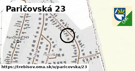 Paričovská 23, Trebišov