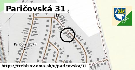 Paričovská 31, Trebišov