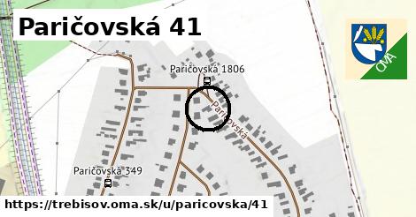 Paričovská 41, Trebišov