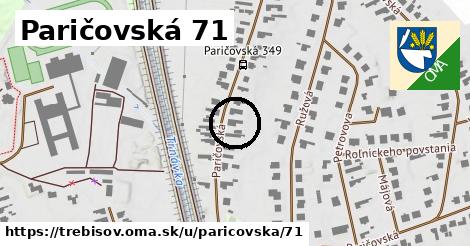 Paričovská 71, Trebišov