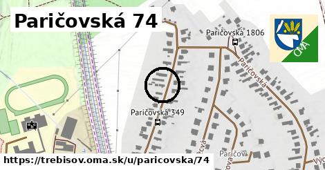 Paričovská 74, Trebišov
