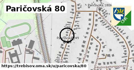 Paričovská 80, Trebišov