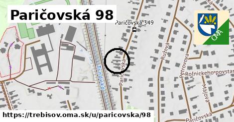 Paričovská 98, Trebišov