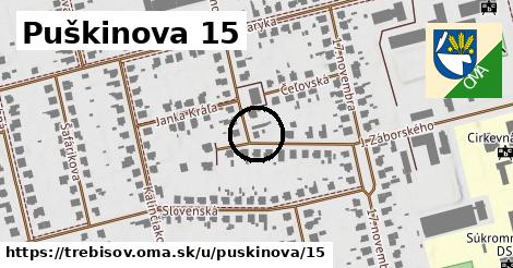 Puškinova 15, Trebišov