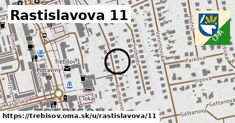 Rastislavova 11, Trebišov