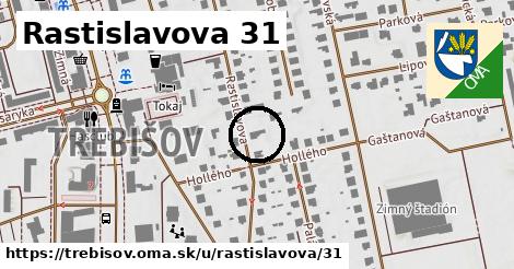 Rastislavova 31, Trebišov