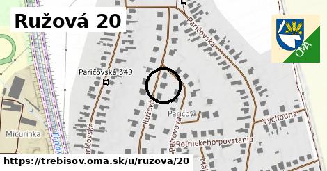 Ružová 20, Trebišov