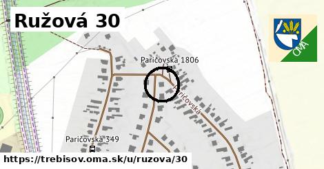 Ružová 30, Trebišov