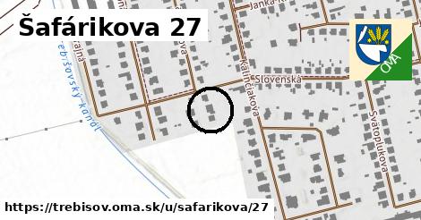 Šafárikova 27, Trebišov