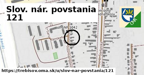 Slov. nár. povstania 121, Trebišov