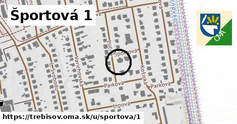 Športová 1, Trebišov