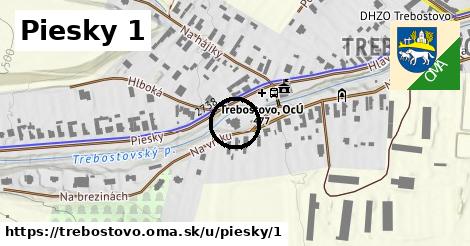 Piesky 1, Trebostovo