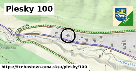 Piesky 100, Trebostovo