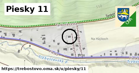 Piesky 11, Trebostovo