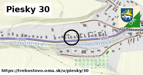 Piesky 30, Trebostovo