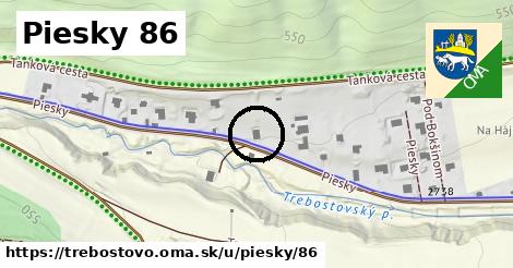 Piesky 86, Trebostovo