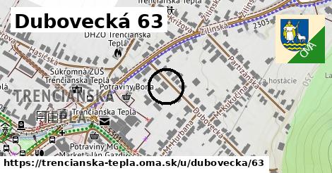 Dubovecká 63, Trenčianska Teplá