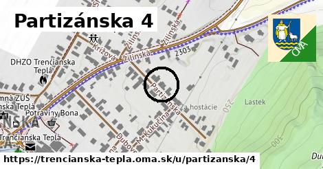 Partizánska 4, Trenčianska Teplá