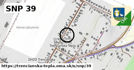 SNP 39, Trenčianska Teplá