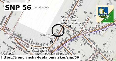 SNP 56, Trenčianska Teplá