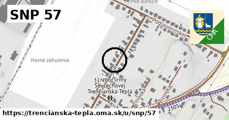 SNP 57, Trenčianska Teplá