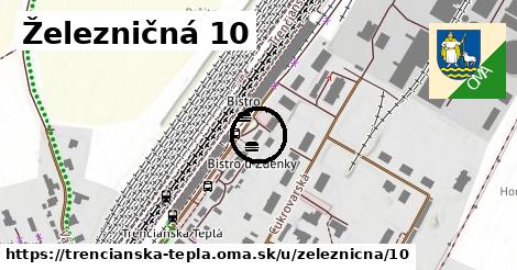 Železničná 10, Trenčianska Teplá