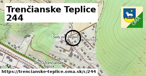 Trenčianske Teplice <span class="supisne">244</span>
