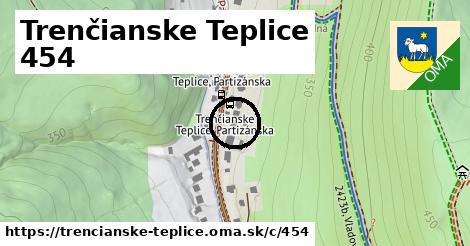 Trenčianske Teplice <span class="supisne">454</span>
