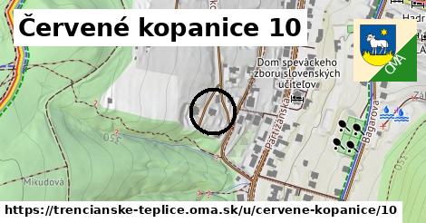 Červené kopanice 10, Trenčianske Teplice