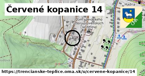 Červené kopanice 14, Trenčianske Teplice
