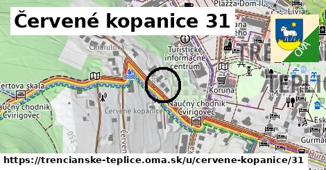 Červené kopanice 31, Trenčianske Teplice