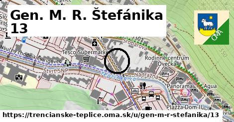 Gen. M. R. Štefánika 13, Trenčianske Teplice