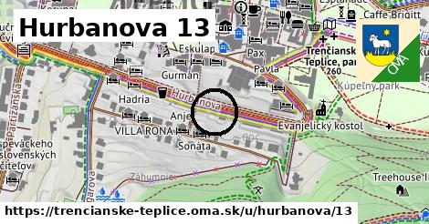 Hurbanova 13, Trenčianske Teplice