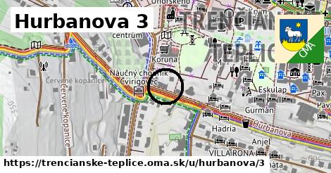 Hurbanova 3, Trenčianske Teplice