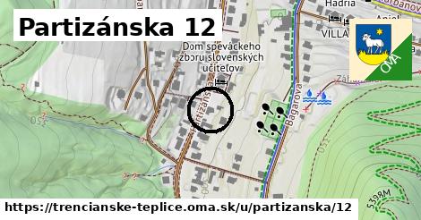 Partizánska 12, Trenčianske Teplice