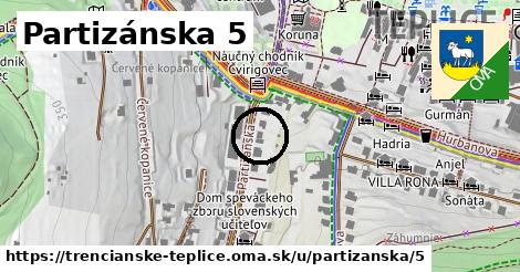 Partizánska 5, Trenčianske Teplice