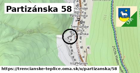 Partizánska 58, Trenčianske Teplice