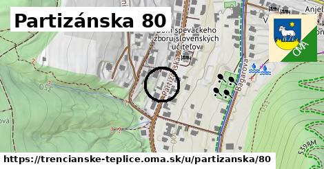Partizánska 80, Trenčianske Teplice