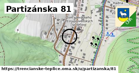 Partizánska 81, Trenčianske Teplice