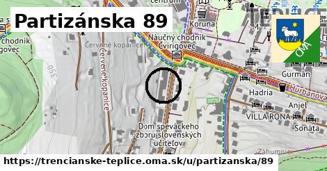 Partizánska 89, Trenčianske Teplice