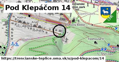 Pod Klepáčom 14, Trenčianske Teplice