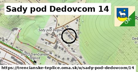 Sady pod Dedovcom 14, Trenčianske Teplice