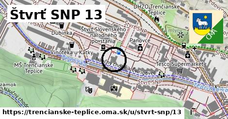 Štvrť SNP 13, Trenčianske Teplice