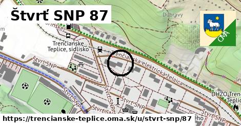 Štvrť SNP 87, Trenčianske Teplice