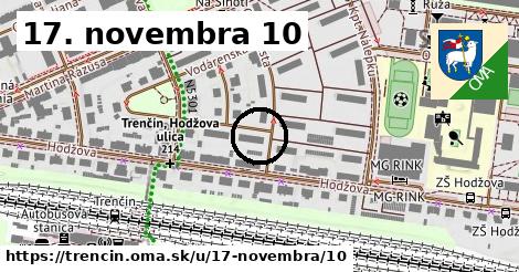 17. novembra 10, Trenčín