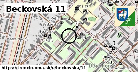 Beckovská 11, Trenčín