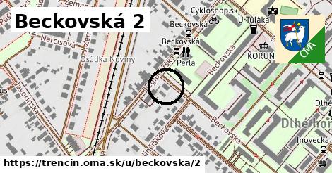 Beckovská 2, Trenčín