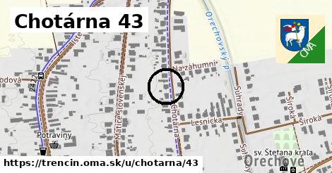 Chotárna 43, Trenčín