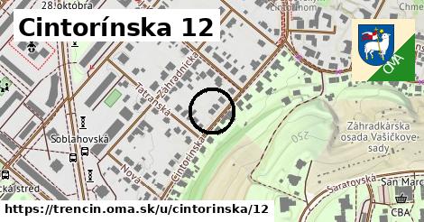 Cintorínska 12, Trenčín