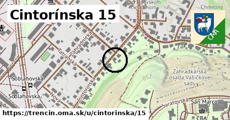 Cintorínska 15, Trenčín